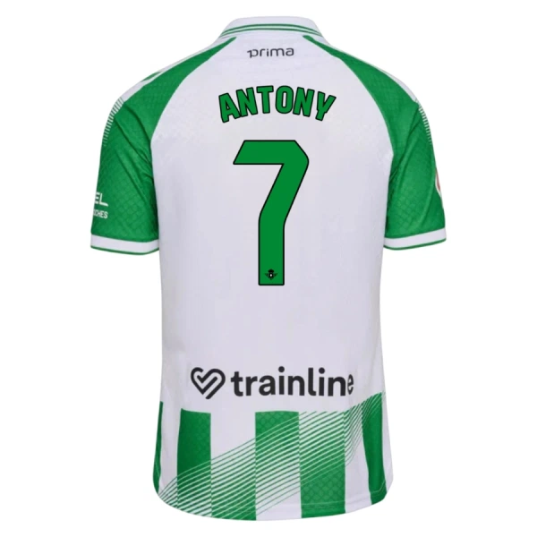 Camisola Real Betis Antony 7 Homem Equipamento 1ª 2026-27
