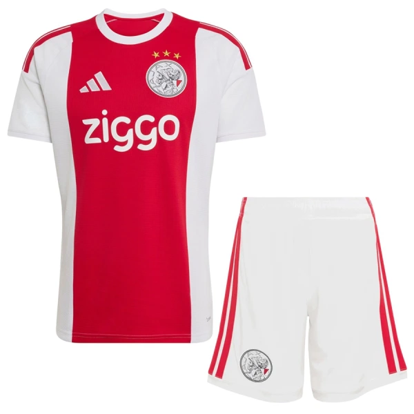 Camisola Ajax Amsterdam Criança Equipamento 1ª 2026-27