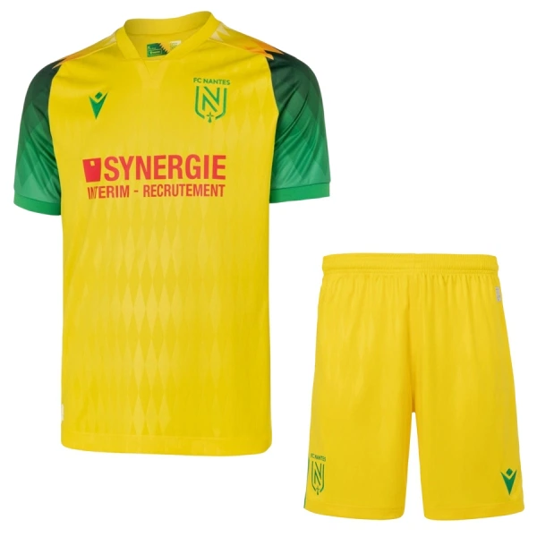 Camisola FC Nantes Criança Equipamento 1ª 2026-27 Camisola FC Nantes Criança Equipamento 1ª 2026-27