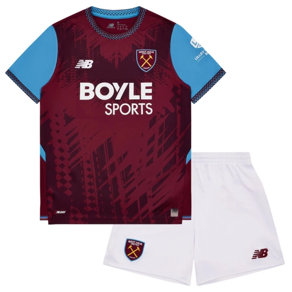 Camisola West Ham United Criança Equipamento 1ª 2026-27 Camisola West Ham United Criança Equipamento 1ª 2026-27