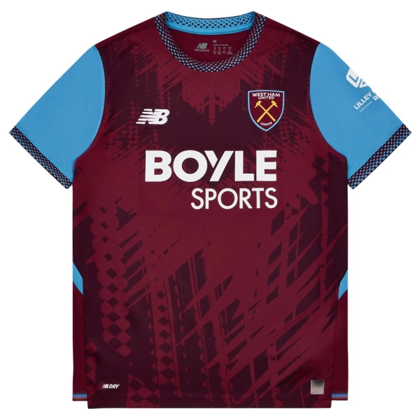 Camisola West Ham United Homem Equipamento 1ª 2026-27 Camisola West Ham United Homem Equipamento 1ª 2026-27