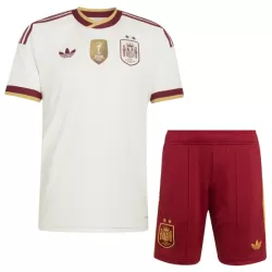 Camisola Espanha 2 Stars Criança Equipamento 2ª Mundial 2026 Camisola Espanha 2 Stars Criança Equipamento 2ª Mundial 2026