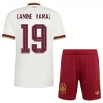 Camisola Espanha 2 Stars Lamine Yamal 19 Criança Equipamento 2ª Mundial 2026