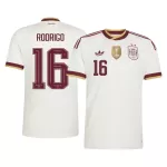 Camisola Espanha 2 Stars Rodrigo 16 Homem Equipamento 2ª Mundial 2026