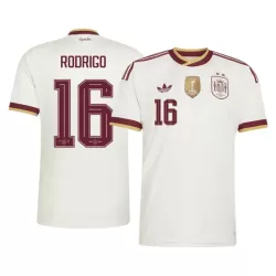 Camisola Espanha 2 Stars Rodrigo 16 Homem Equipamento 2ª Mundial 2026 Camisola Espanha 2 Stars Rodrigo 16 Homem Equipamento 2ª Mundial 2026
