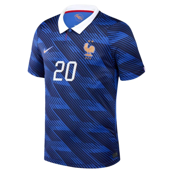 Camisola França Desire Doue 20 Homem Equipamento 1ª Mundial 2026