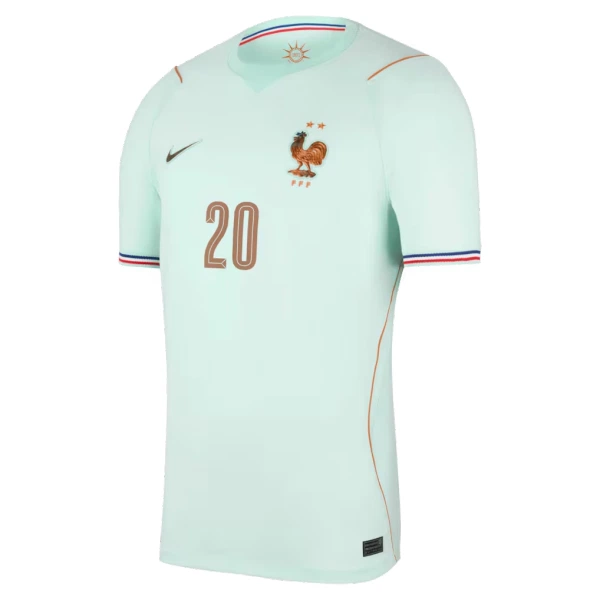 Camisola França Desire Doue 20 Homem Equipamento 2ª Mundial 2026