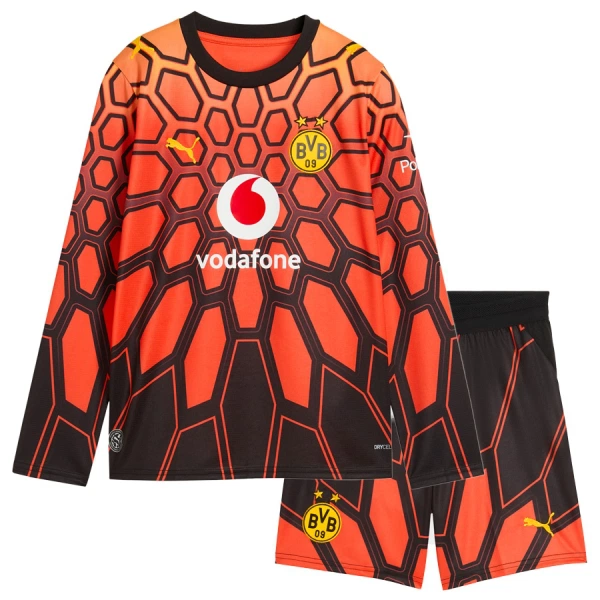 Camisola Guarda-Redes Borussia Dortmund Criança Equipamento 1ª 2026-27 Laranja Manga Comprida Camisola Guarda-Redes Borussia Dortmund Criança Equipamento 1ª 2026-27 Laranja Manga Comprida