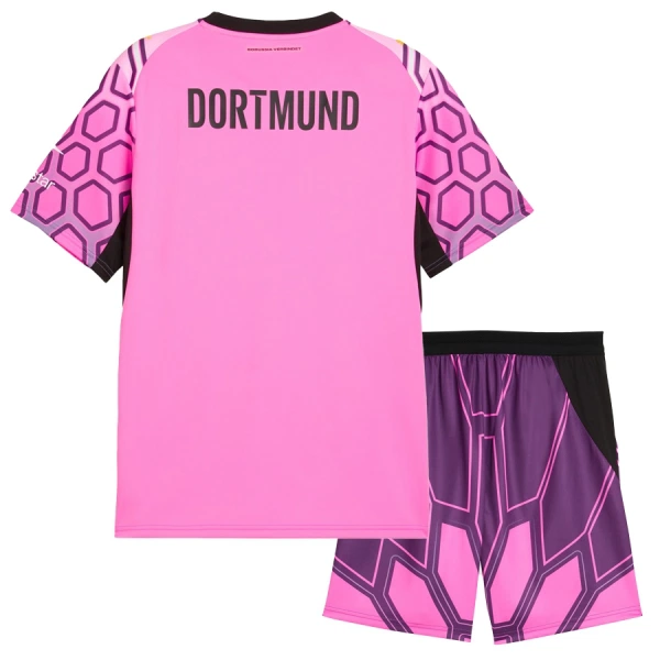 Camisola Guarda-Redes Borussia Dortmund Criança Equipamento 2ª 2026-27 Rosa