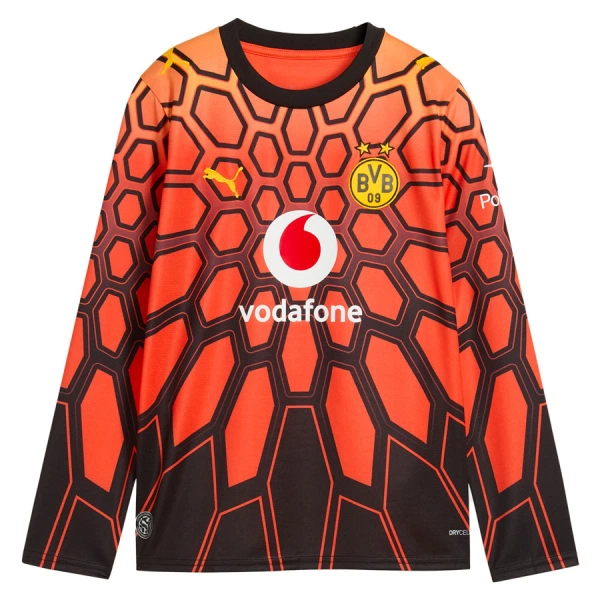 Camisola Guarda-Redes Borussia Dortmund Homem Equipamento 1ª 2026-27 Laranja Manga Comprida