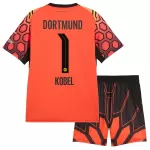 Camisola Guarda-Redes Borussia Dortmund Kobel 1 Criança Equipamento 1ª 2026-27 Laranja