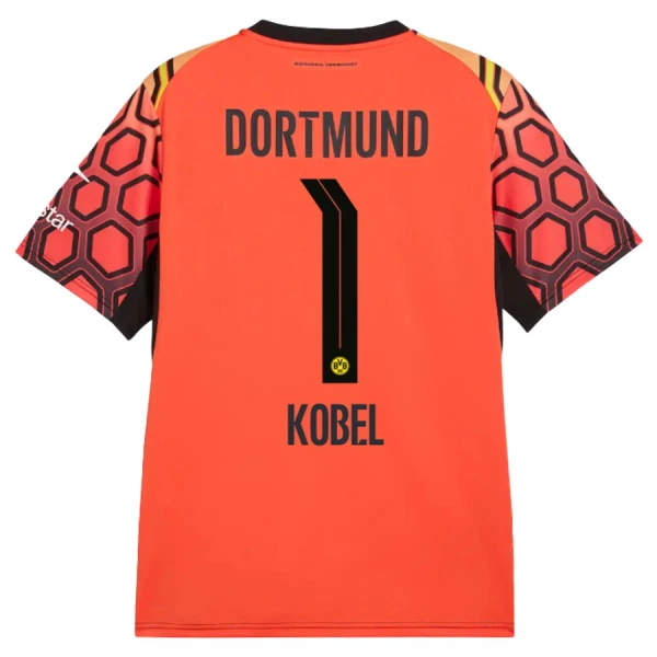 Camisola Guarda-Redes Borussia Dortmund Kobel 1 Homem Equipamento 1ª 2026-27 Laranja Camisola Guarda-Redes Borussia Dortmund Kobel 1 Homem Equipamento 1ª 2026-27 Laranja