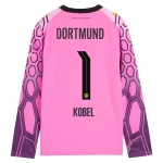 Camisola Guarda-Redes Borussia Dortmund Kobel 1 Homem Equipamento 2ª 2026-27 Rosa Manga Comprida
