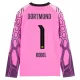 Camisola Guarda-Redes Borussia Dortmund Kobel 1 Homem Equipamento 2ª 2026-27 Rosa Manga Comprida Camisola Guarda-Redes Borussia Dortmund Kobel 1 Homem Equipamento 2ª 2026-27 Rosa Manga Comprida