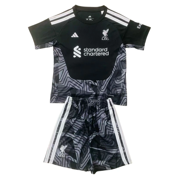 Camisola Guarda-Redes Liverpool Criança 2026-27 Preta Camisola Guarda-Redes Liverpool Criança 2026-27 Preta