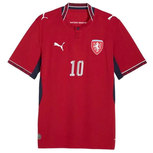 Camisola República Checa Schick 10 Homem Equipamento 1ª Mundial 2026