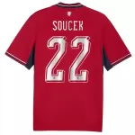 Camisola República Checa Soucek 22 Homem Equipamento 1ª Mundial 2026