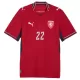 Camisola República Checa Soucek 22 Homem Equipamento 1ª Mundial 2026