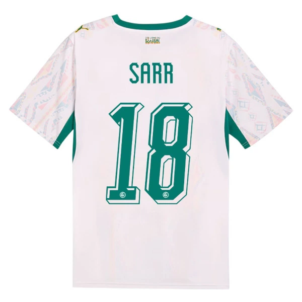 Camisola Senegal Sarr 18 Homem Equipamento 1ª Mundial 2026