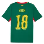 Camisola Senegal Sarr 18 Homem Equipamento 2ª Mundial 2026