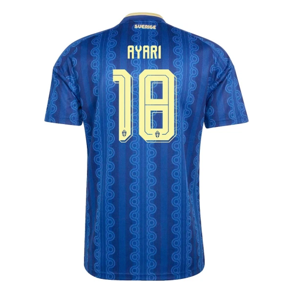 Camisola Suécia Ayari 18 Homem Equipamento 2ª Mundial 2026 Camisola Suécia Ayari 18 Homem Equipamento 2ª Mundial 2026