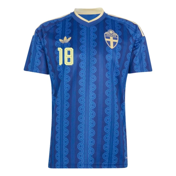 Camisola Suécia Ayari 18 Homem Equipamento 2ª Mundial 2026