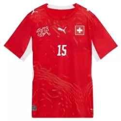Camisola Suíça Djibril Sow 15 Homem Equipamento 1ª Mundial 2026