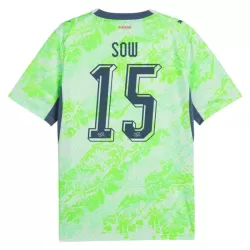 Camisola Suíça Djibril Sow 15 Homem Equipamento 2ª Mundial 2026 Camisola Suíça Djibril Sow 15 Homem Equipamento 2ª Mundial 2026