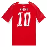 Camisola Suíça Granit Xhaka 10 Homem Equipamento 1ª Mundial 2026
