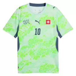 Camisola Suíça Granit Xhaka 10 Homem Equipamento 2ª Mundial 2026