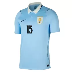 Camisola Uruguai Federico Valverde 15 Homem Equipamento 1ª Mundial 2026