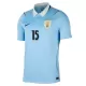 Camisola Uruguai Federico Valverde 15 Homem Equipamento 1ª Mundial 2026