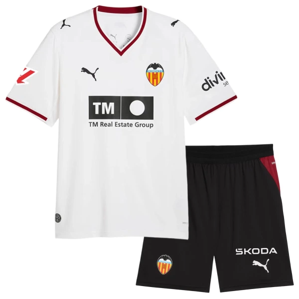 Camisola Valencia CF Criança Equipamento 1ª 2026-27 Camisola Valencia CF Criança Equipamento 1ª 2026-27