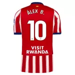 Camisola Atlético Madrid Alex B. 10 Homem Equipamento 1ª 2026-27