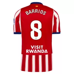 Camisola Atlético Madrid Barrios 8 Homem Equipamento 1ª 2026-27 Camisola Atlético Madrid Barrios 8 Homem Equipamento 1ª 2026-27