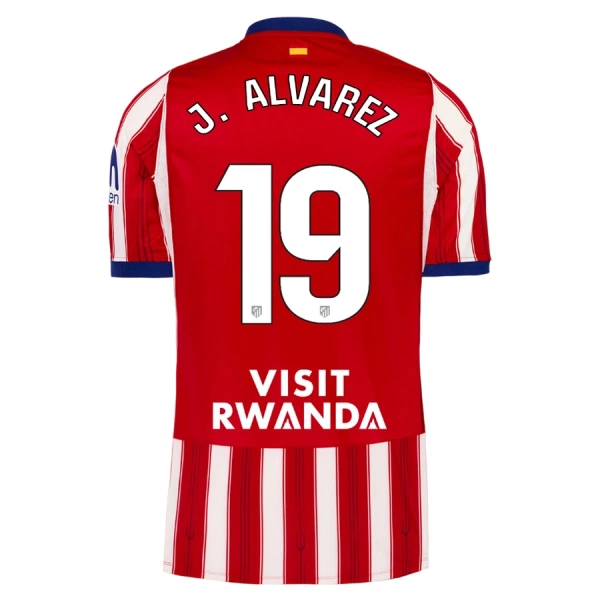 Camisola Atlético Madrid J. Alvarez 19 Homem Equipamento 1ª 2026-27 Camisola Atlético Madrid J. Alvarez 19 Homem Equipamento 1ª 2026-27