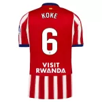 Camisola Atlético Madrid Koke 6 Homem Equipamento 1ª 2026-27