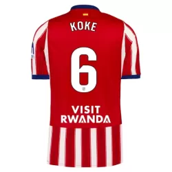 Camisola Atlético Madrid Koke 6 Homem Equipamento 1ª 2026-27 Camisola Atlético Madrid Koke 6 Homem Equipamento 1ª 2026-27