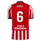 Camisola Atlético Madrid Koke 6 Homem Equipamento 1ª 2026-27 Camisola Atlético Madrid Koke 6 Homem Equipamento 1ª 2026-27