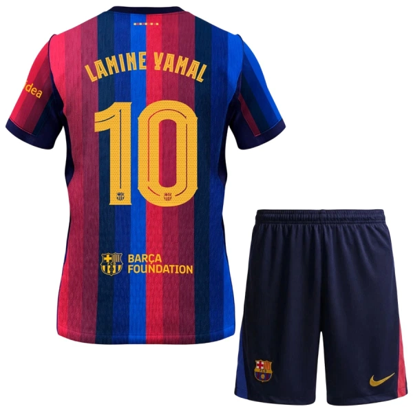Camisola FC Barcelona Lamine Yamal 10 Criança Equipamento 1ª 2026-27 Camisola FC Barcelona Lamine Yamal 10 Criança Equipamento 1ª 2026-27