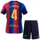 Camisola FC Barcelona R. Araujo 4 Criança Equipamento 1ª 2026-27 Camisola FC Barcelona R. Araujo 4 Criança Equipamento 1ª 2026-27