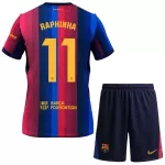 Camisola FC Barcelona Raphinha 11 Criança Equipamento 1ª 2026-27