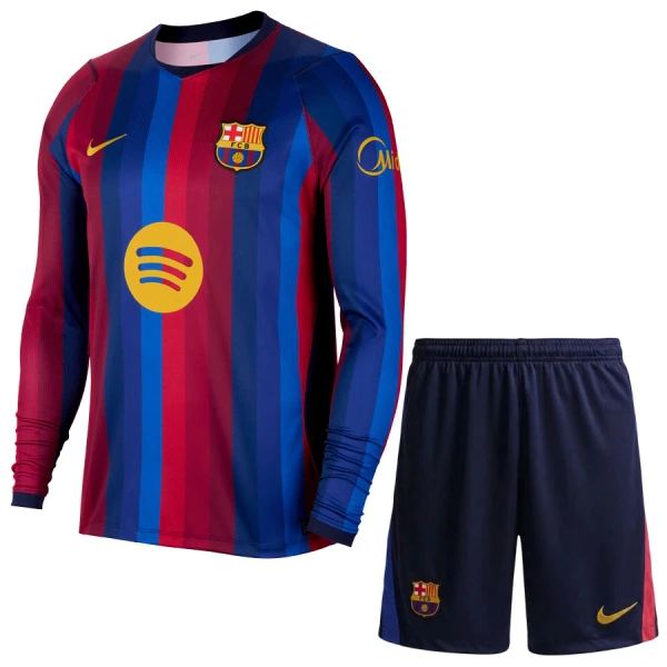 Camisola Manga Comprida FC Barcelona Criança Equipamento 1ª 2026-27