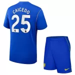 Camisola Chelsea Caicedo 25 Criança Equipamento 1ª 2026-27