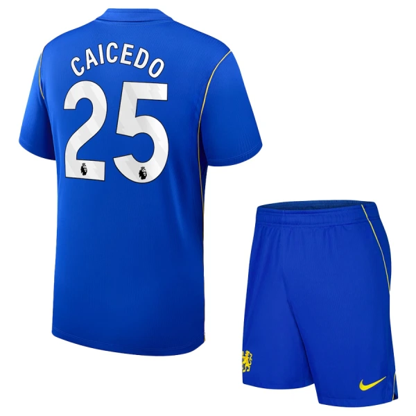 Camisola Chelsea Caicedo 25 Criança Equipamento 1ª 2026-27 Camisola Chelsea Caicedo 25 Criança Equipamento 1ª 2026-27