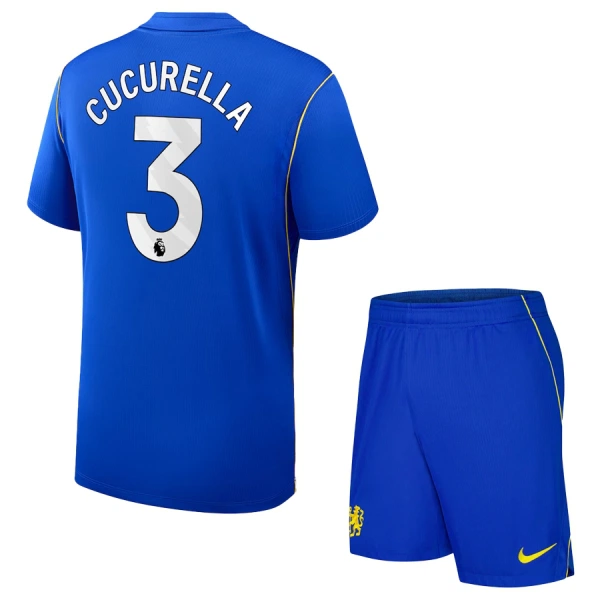 Camisola Chelsea Cucurella 3 Criança Equipamento 1ª 2026-27 Camisola Chelsea Cucurella 3 Criança Equipamento 1ª 2026-27