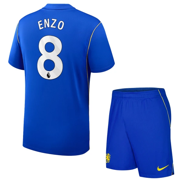 Camisola Chelsea Enzo 8 Criança Equipamento 1ª 2026-27 Camisola Chelsea Enzo 8 Criança Equipamento 1ª 2026-27