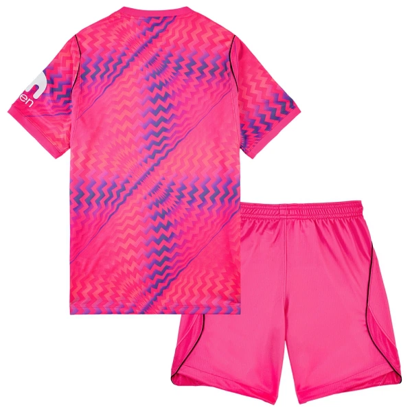 Camisola Guarda-Redes Tottenham Hotspur Criança Equipamento 1ª 2026-27 Rosa