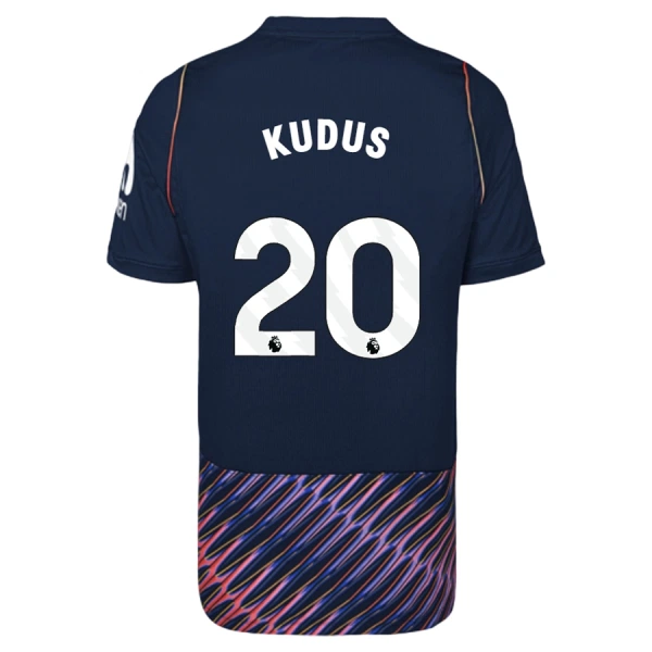 Camisola Tottenham Hotspur Kudus 20 Homem Equipamento 2ª 2026-27 Camisola Tottenham Hotspur Kudus 20 Homem Equipamento 2ª 2026-27