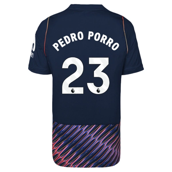 Camisola Tottenham Hotspur Pedro Porro 23 Homem Equipamento 2ª 2026-27 Camisola Tottenham Hotspur Pedro Porro 23 Homem Equipamento 2ª 2026-27